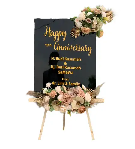 Papan Bunga Akrilik Cileuya